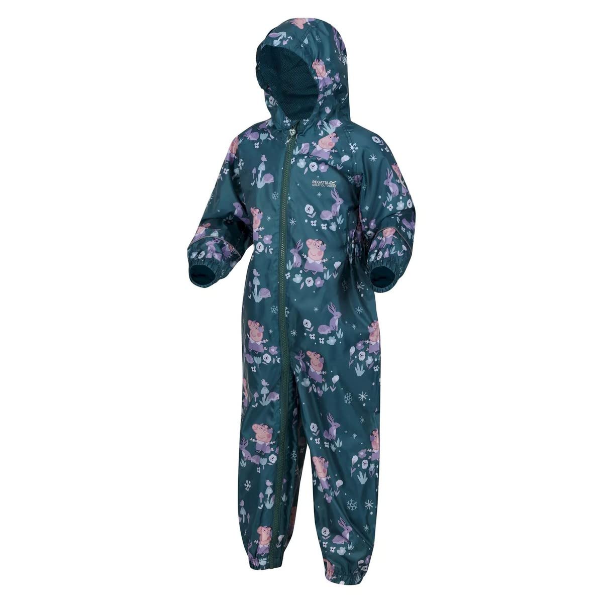 Regatta Kids' Peppa Pig Pobble Waterproof Puddle Suit