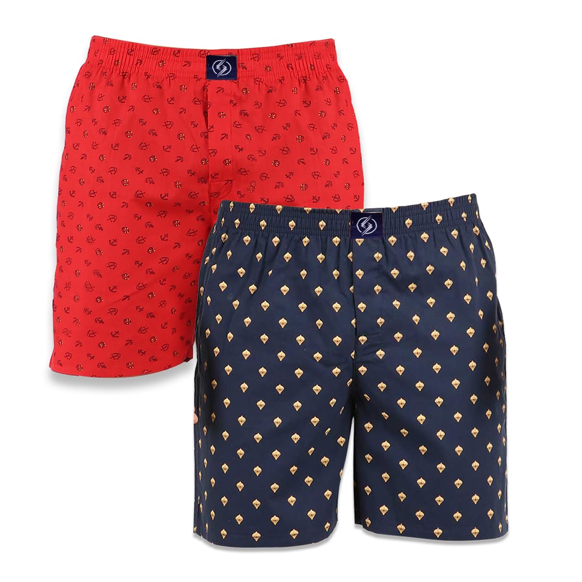 supersquad Men's Multicolor Cotton Printed Regular Boxer Shorts (Pack of 2) New-MBB-19-M-picture-47