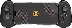 SCUF NOMAD Controle móvel para jogos sem fio para iPhone – pás personalizáveis – polegares anti-deriva – conectividade Bluetooth 5.0 – controle remoto PS, Xbox Game Pass, Apple Arcade, Steam Link –