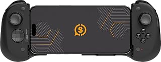 SCUF NOMAD Wireless iPhone Mobile Gaming Controller – Customizable Paddles – Anti-Drift Thumbsticks – Bluetooth 5.0 Connectivity – PS Remote, Xbox Game Pass, Apple Arcade, Steam Link – Black