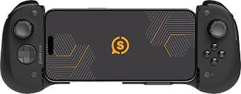 SCUF NOMAD Wireless iPhone Mobile Gaming Controller Customizable Paddles Anti-Drift Thumbsticks Bluetooth 5.0 Connectivity PS Remote, Xbox Game Pass, Apple Arcade, Steam Link Black