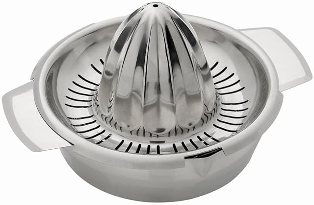 Westmark Wyciskarka do cytrusów ze zbiorniczkiem, Średnica: 13,8 cm, Pojemność: 350 ml, Stal nierdzewna, Srebrna, 30942260