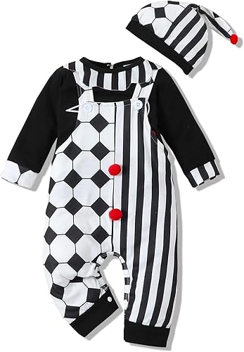 Miniatura 1 de Trajes de Halloween para bebé, bebé, niño, payaso, ropa de otoño e invierno