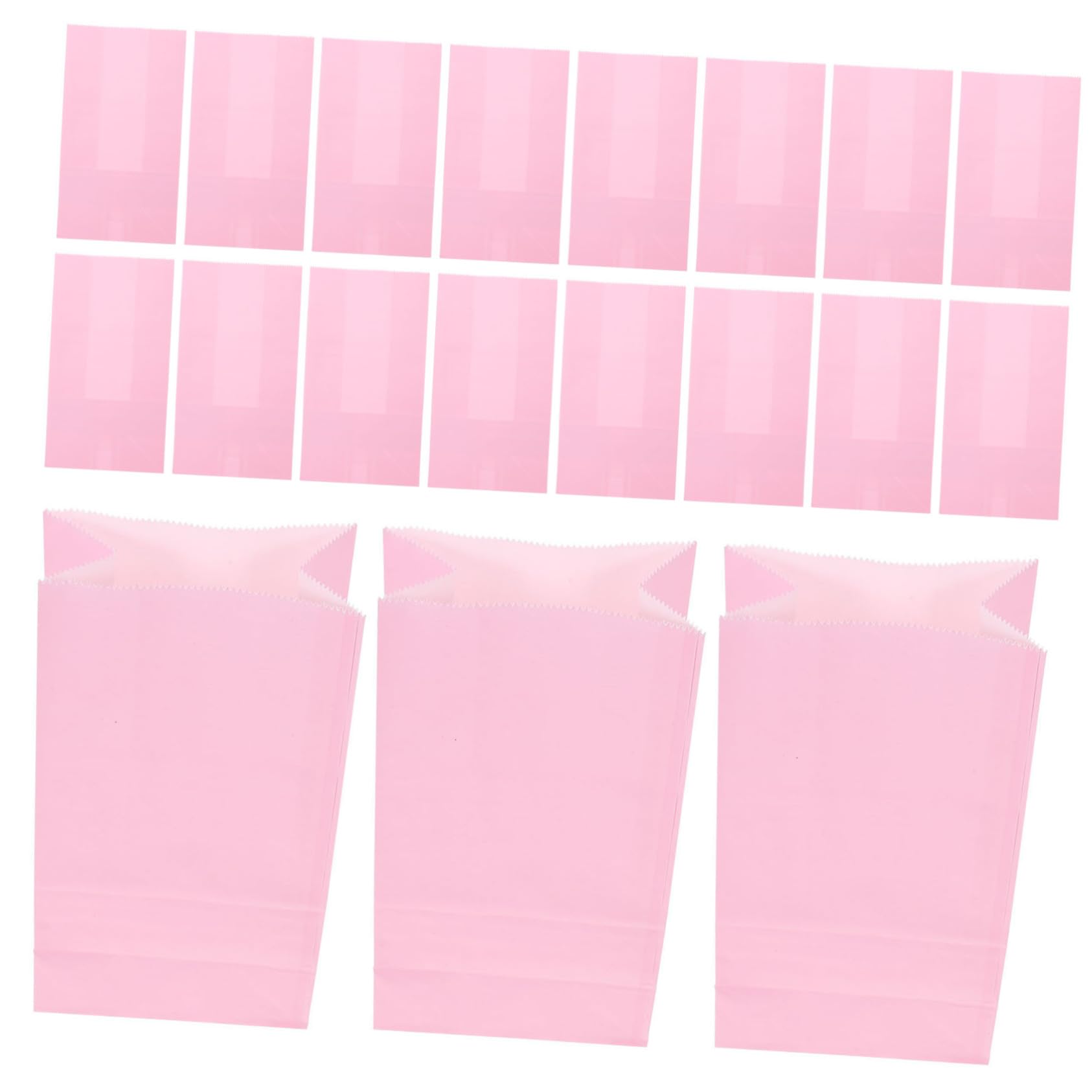 SOESFOUFU 20 Pack Kraft Paper Bags Large Goodie Bags for Candy Tote Bag for Party Supplies Storage Pouch for Favors Decorative Party Sulies for Celebrations