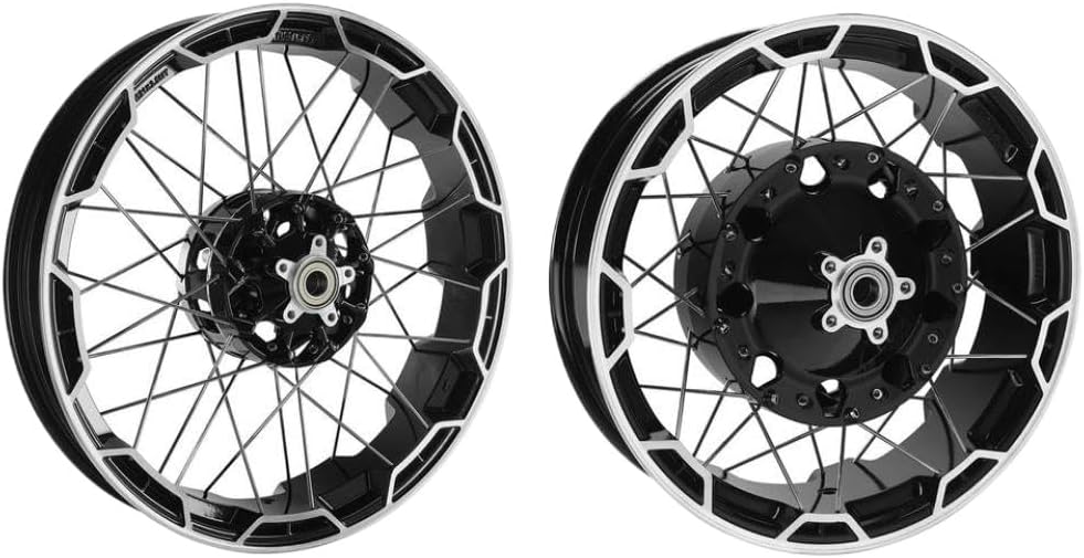 Front Wheel Rim 21 Inch Dual Disc And Rear Spoke Wheel Rim 18 Inch Compatible With Touring 2022 2025 ABS
