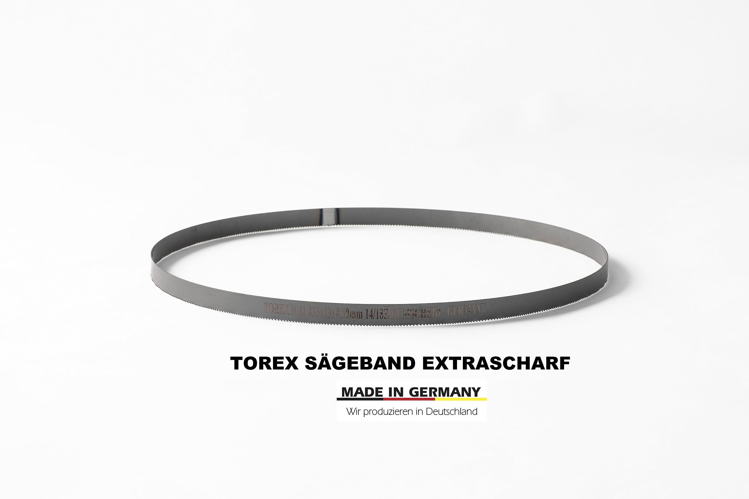Bimetall Sägeband 835 x 13 x 0,5 mm 14/18 ZpZ für Akku Bandsäge Makita DPB183Z