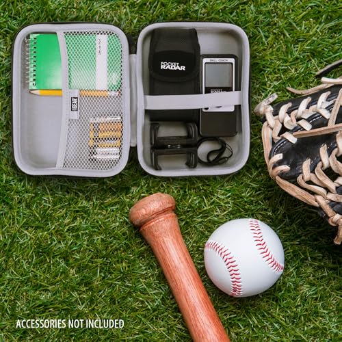 image for USA Gear Travel Hard Case for Baseball Speed Device Compatible with Po