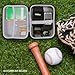 USA Gear Travel Hard Case for Baseball Speed Device Compatible with Pocket Radar, Smart Coach, Pocket Radar Mount and More - Water Resistant Exterior, Storage for Batteries, Cables