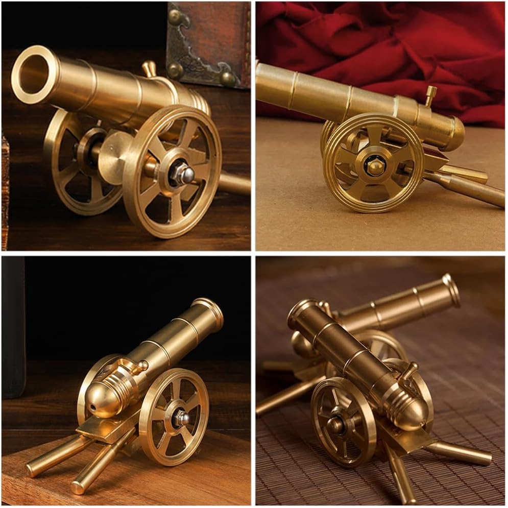 Brass Decorative Ornament for Home and Car Decor Chinese Style Model for Living Room Office and and Polished Design