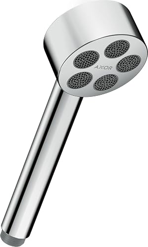 Hansgrohe AXOR Una alcachofa de Ducha 75 1 Chorro Tipo Ahorro de Agua, 48651, Color: Cromado - 48651000 - 1