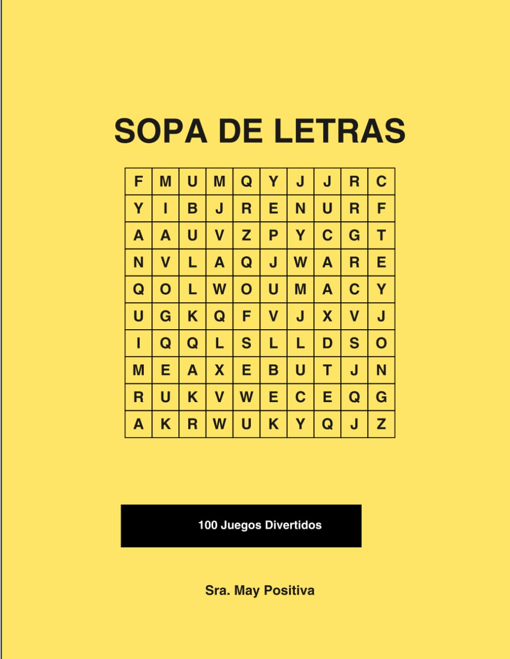 Sopa de Letras: 100 juegos divertidos de sopa de letras