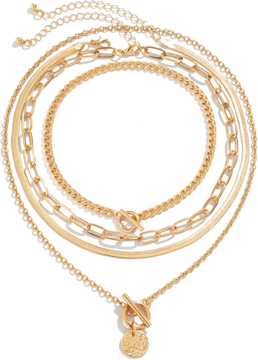 Gold Necklace Stack Layered Necklaces for Women Togo Ubuy