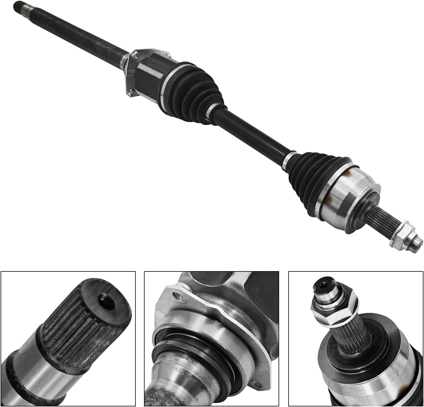 CV Axle Half Shaft Assembly Compatible with Jeep Compass 2.4L 2017-2022 Front Passenger Side Replaces# 68293938AA (Right Side)