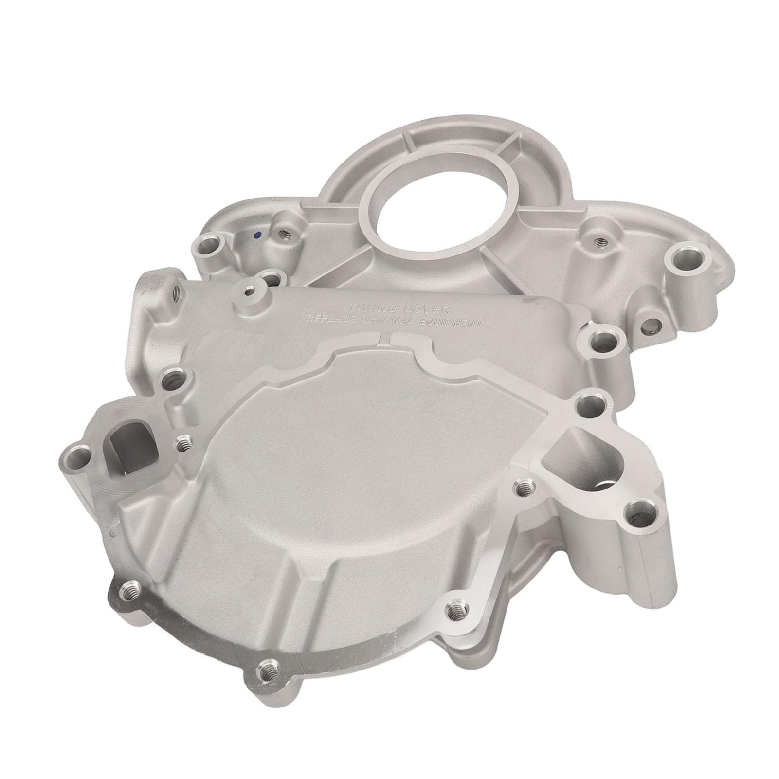 Copertura Catena di Distribuzione in Alluminio PCE265.1028 per Protezione Motore SB 289 302 351 Windsor 1968-1980 Non EFI