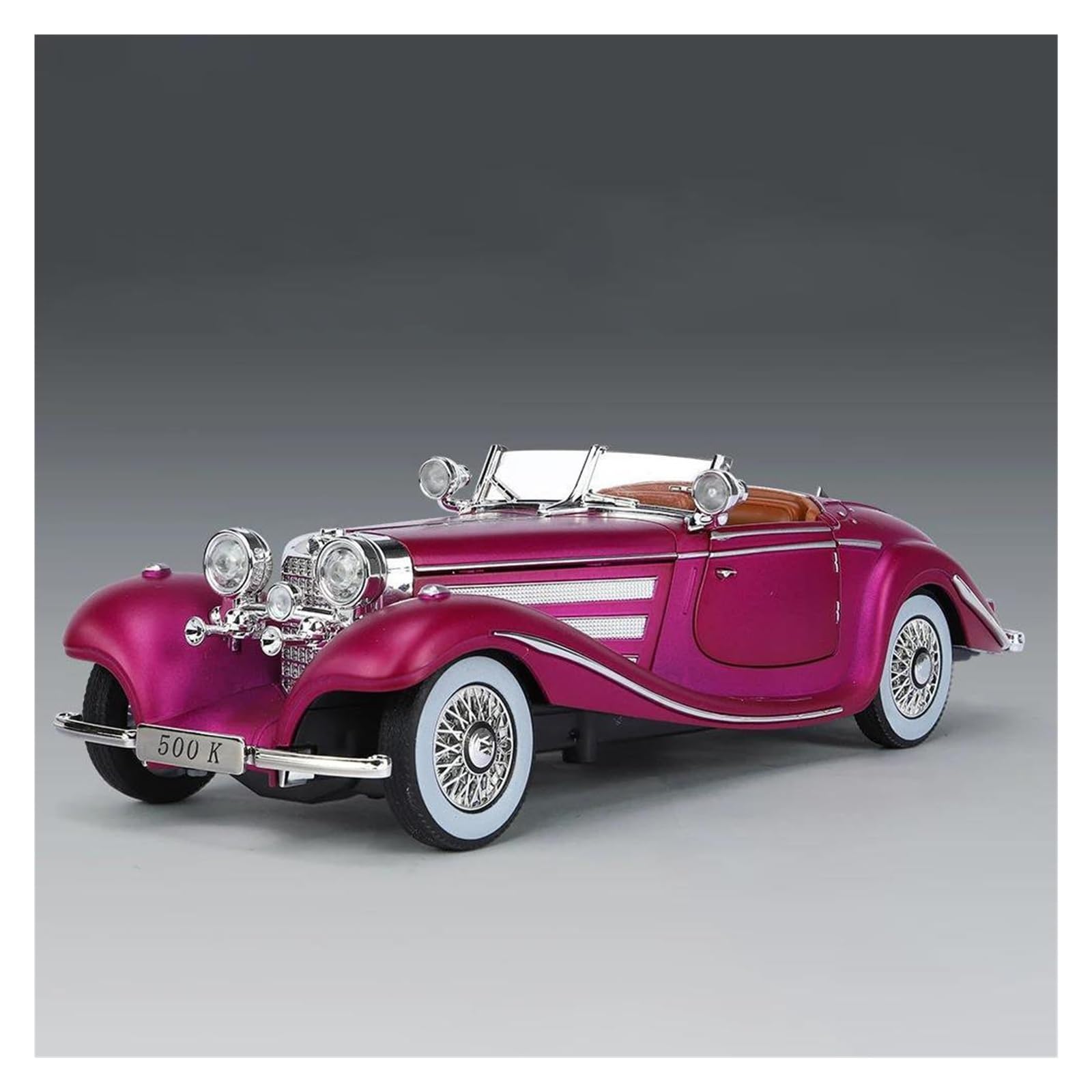 Btwodian Scale Model Car For Benz 500K 1936 Diecast Model Car
