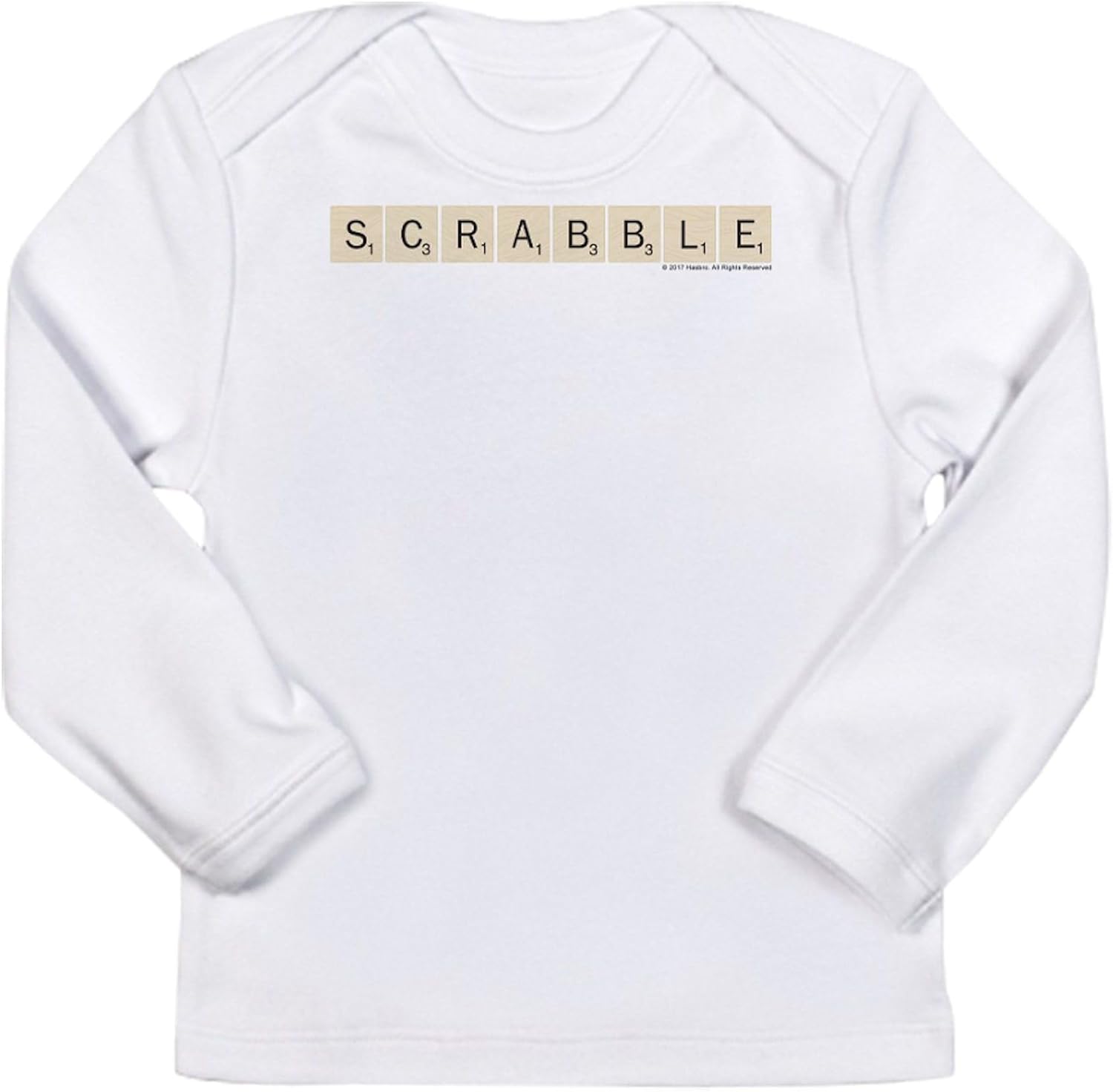 CafePress Scrabble Tiles Long Sleeve Infant T Shirt Cute Long Sleeve Infant Baby T-Shirt