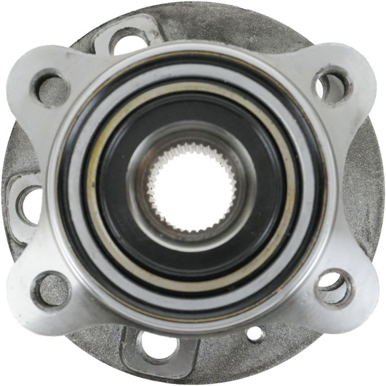 Front Wheel Bearing & Hub Assembly with ABS Sensor Compatible with 2003-2007 Volvo XC90