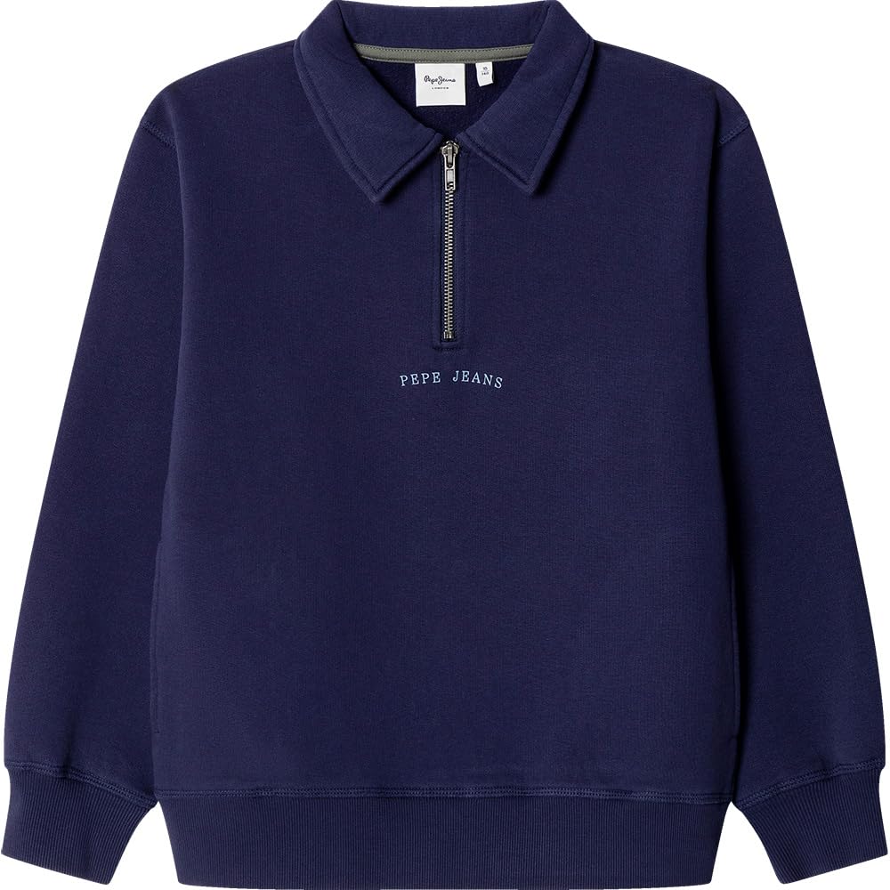 Pepe Jeans Charles Half Zip Sweatshirt 12 Years