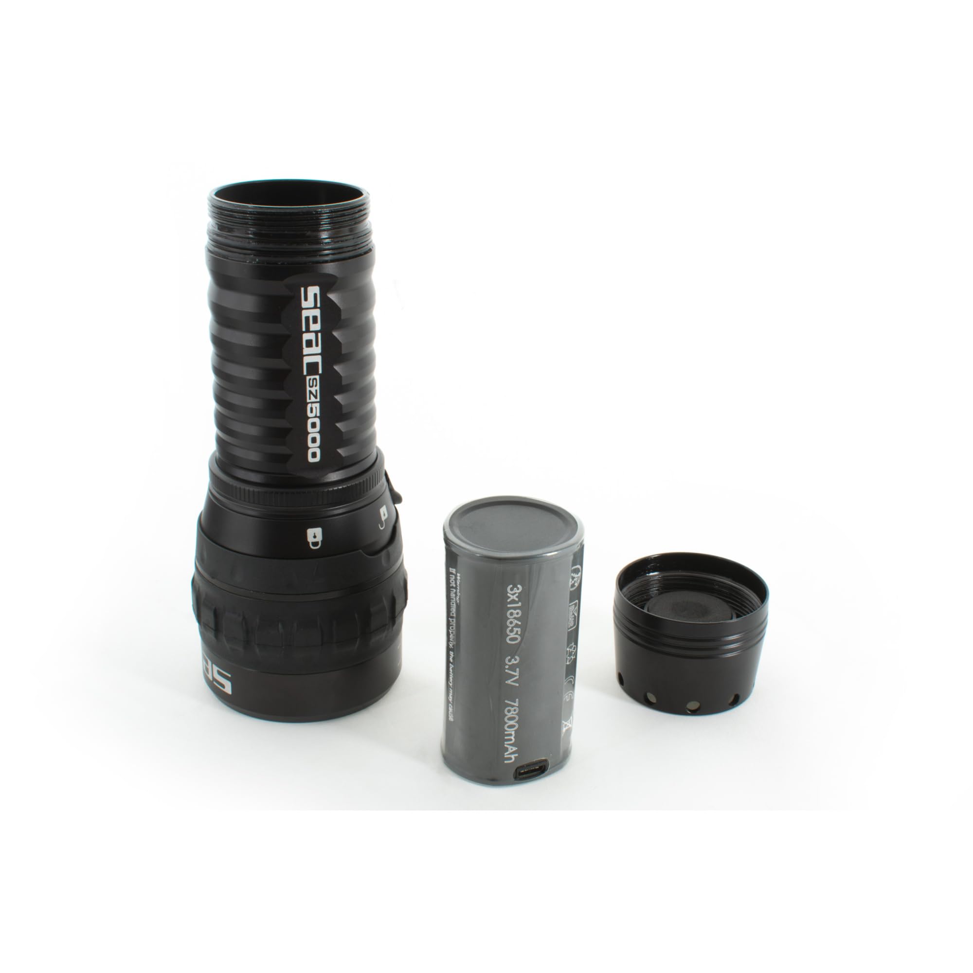 SEAC SZ5000, Lampe de plongée 3 LEDs, 4200 Lumens
