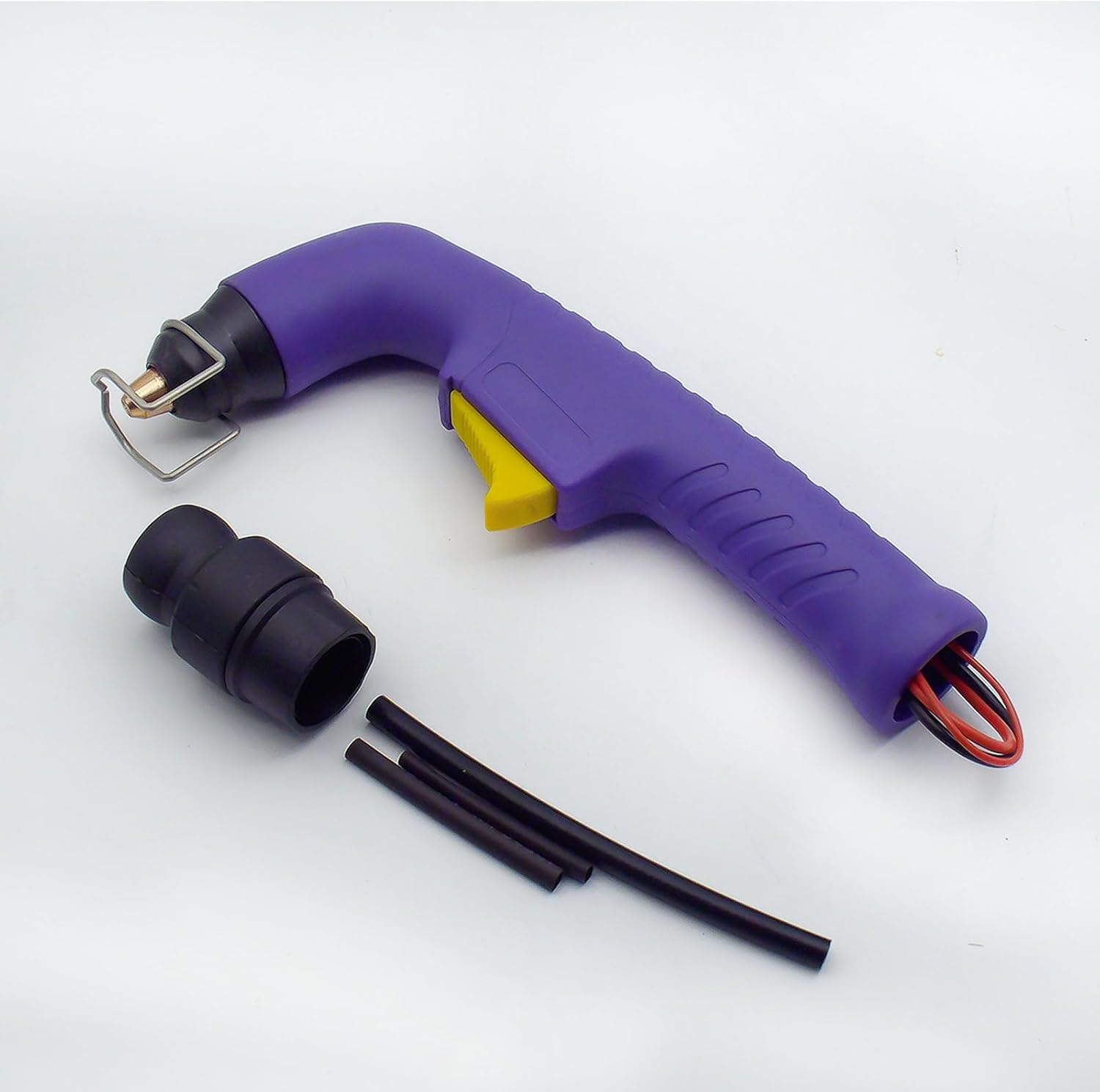 A set Plasma Torch Body fits Razorweld Vipercut 30 30i JVPC30LT12 plasma cutter Torch (purple S45 Torch Head)