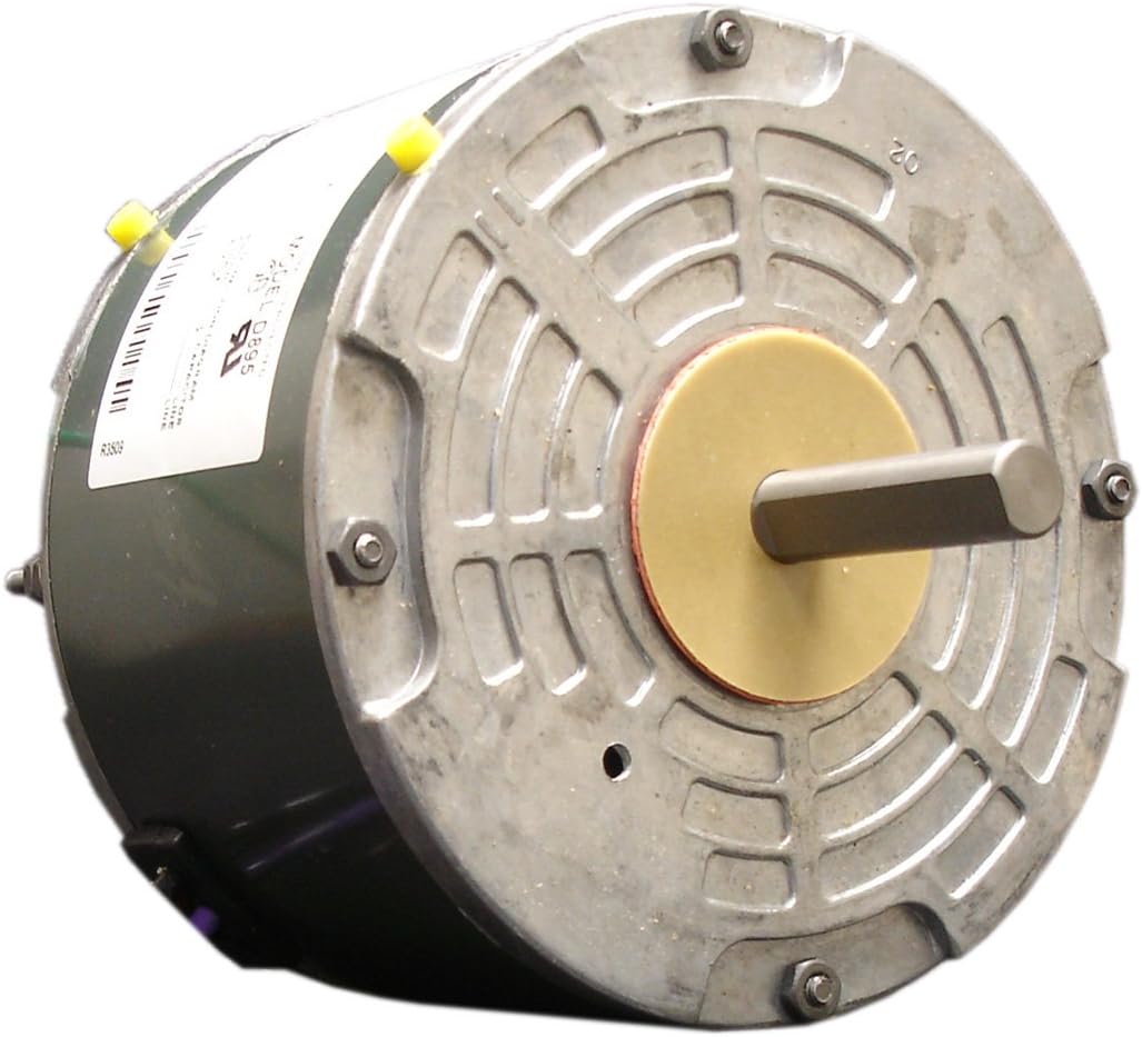 Fasco D895 5.6-Inch Diameter PSC Motor, 1/8 HP, 208-230 Volts, 1650 RPM, 1 Speed, 0.8 Amps, CW Rotation, Sleeve Bearing