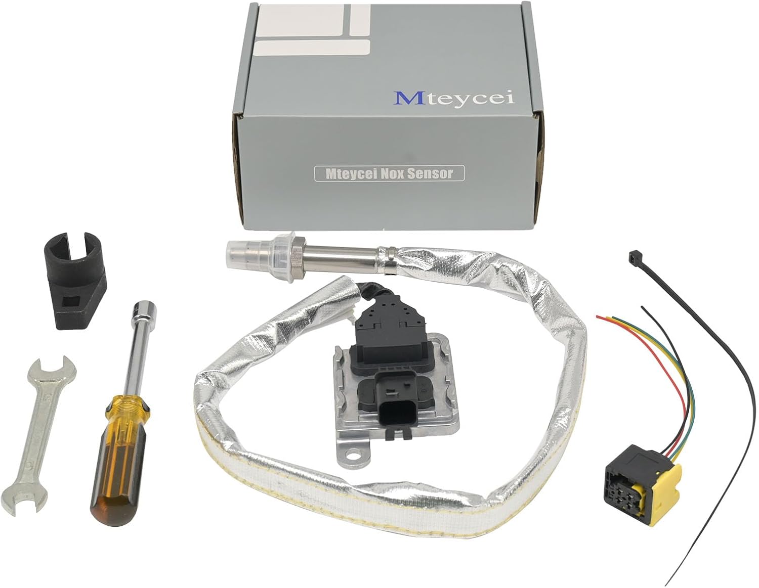 NOx Nitrogen Oxide Sensor Compatible with Cummins ISX 15.0L ISX 11.9L 2013-2019 Replacement for Kenworth Replaces 4326872 2872942 5WK96749B 904-6015
