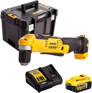 DCD740N 18V Right Angle Drill with 1 x 5.0Ah Battery & Charger in Case