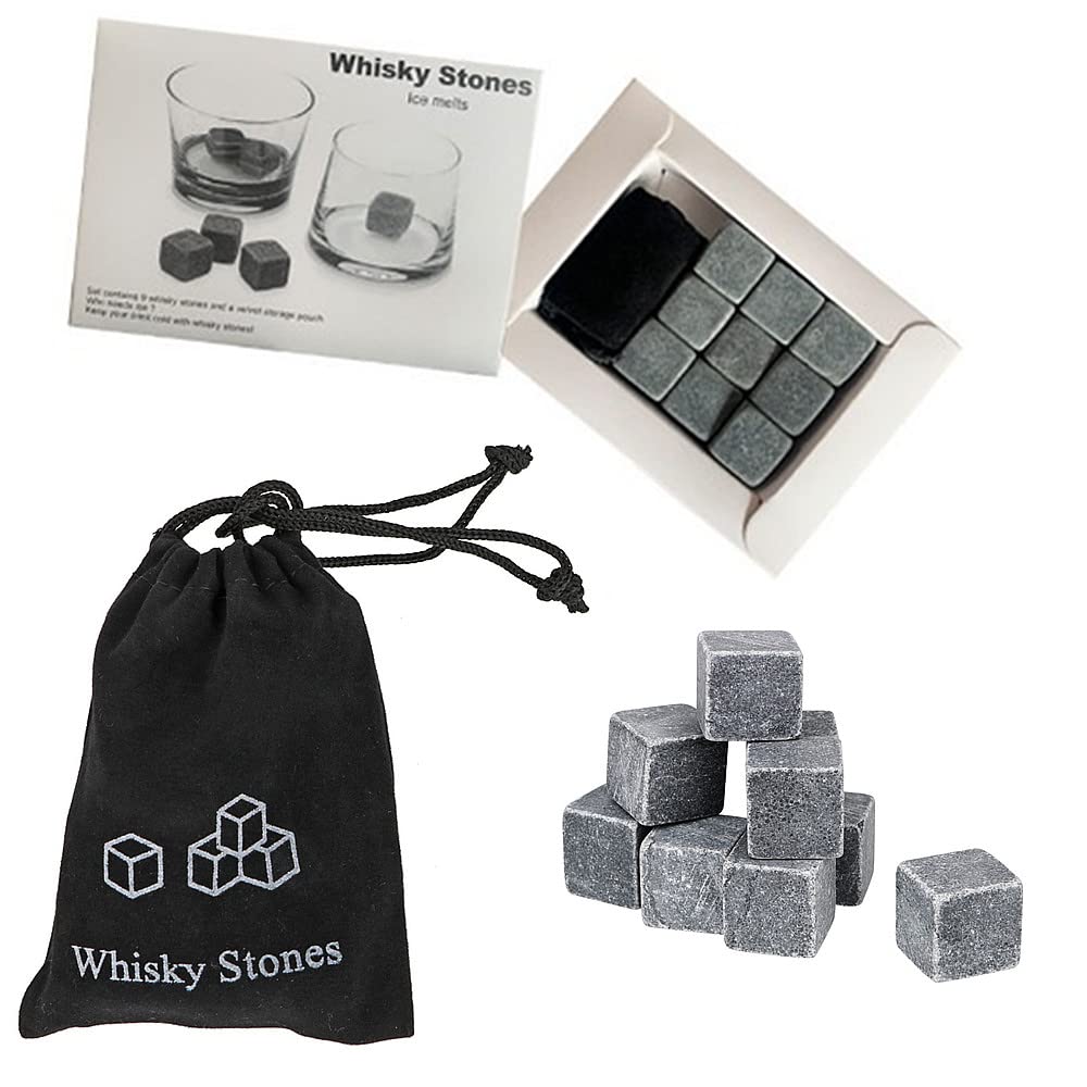 TRIXES Set regalo per bicchieri da whisky a forma di globo, set da degustazione di whisky, set da degustazione di whisky, bicchieri da whisky, pietre da whisky, festa del papà, pensionamento