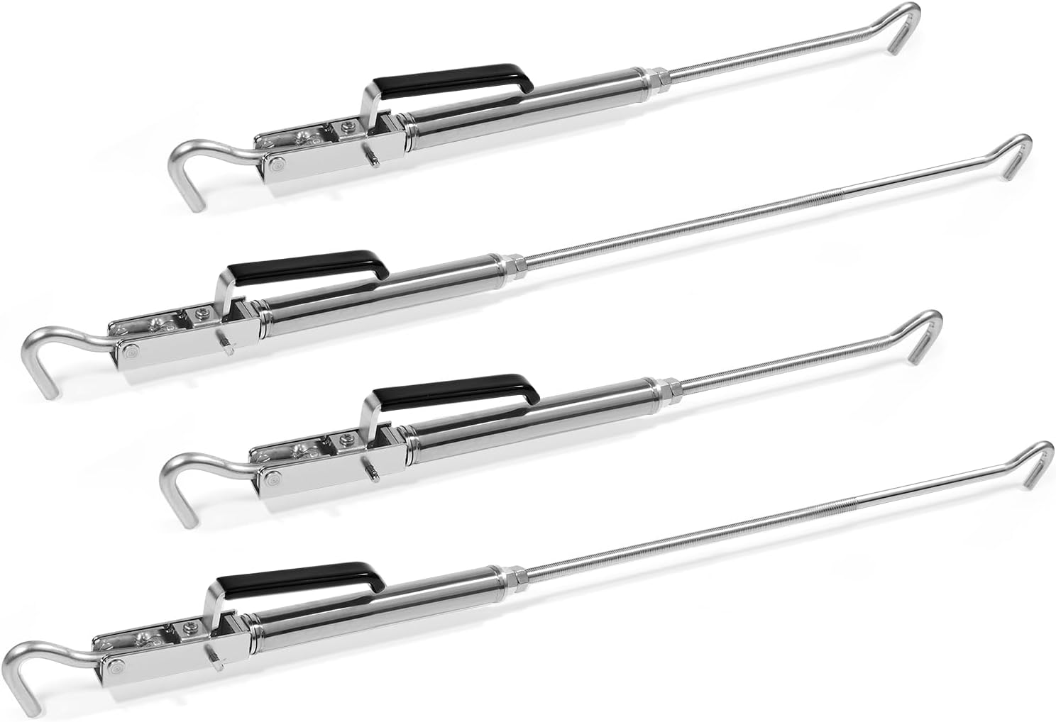 Turn-Buckles Replacement Set for Truck Camper, Premium Stainless Steel | 4 Piece Kit