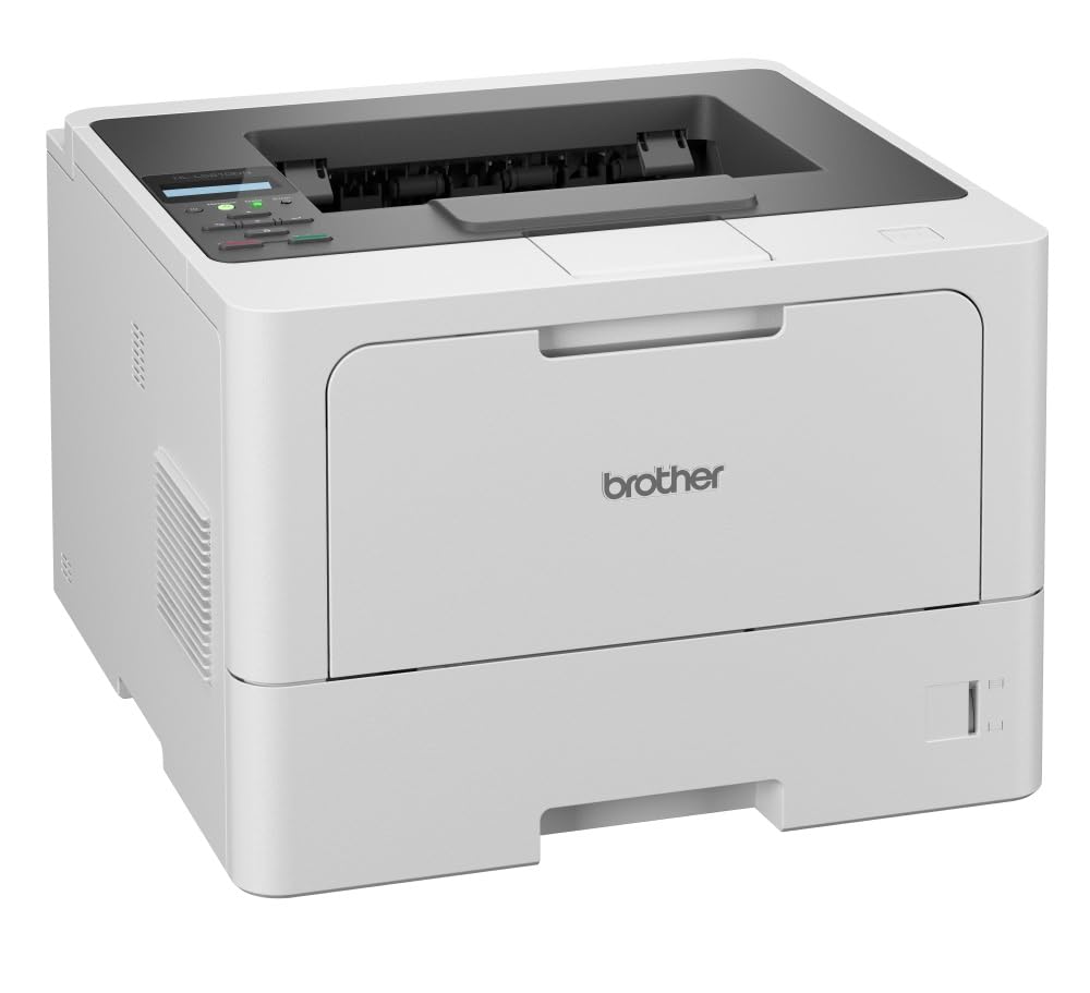 Brother HLL5210DN Stampante Laser Monocromatica,48 Ppm,Stampa Fronte/Retro Automatica,Connettività Cablata,Display Lcd 1 Linea,Cassetto Carta Da 250 Fogli,Inbox Toner Fino A Circa 3000 Pagine-image