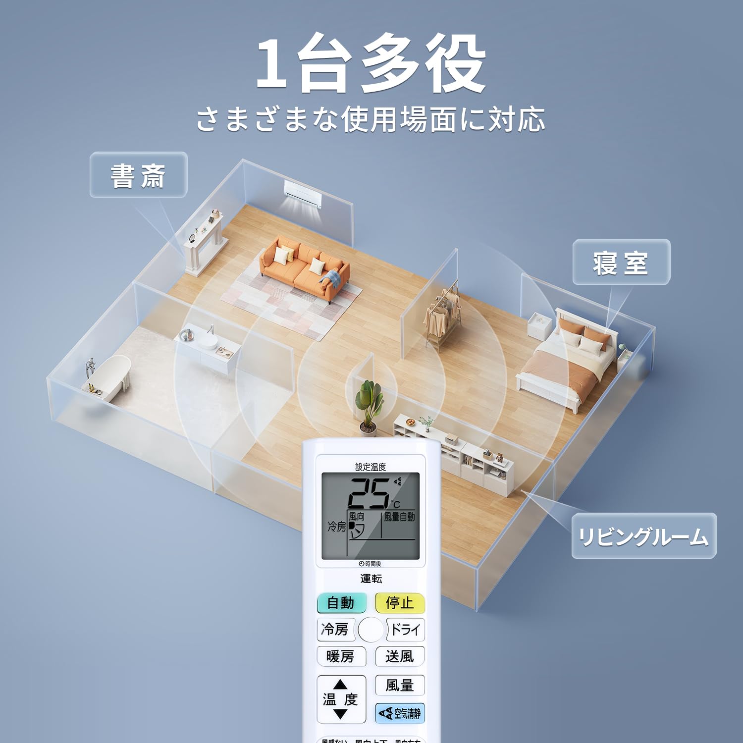 Amazon.co.jp: エアコンリモコン ARC478A79 for ダイキン ダイキン