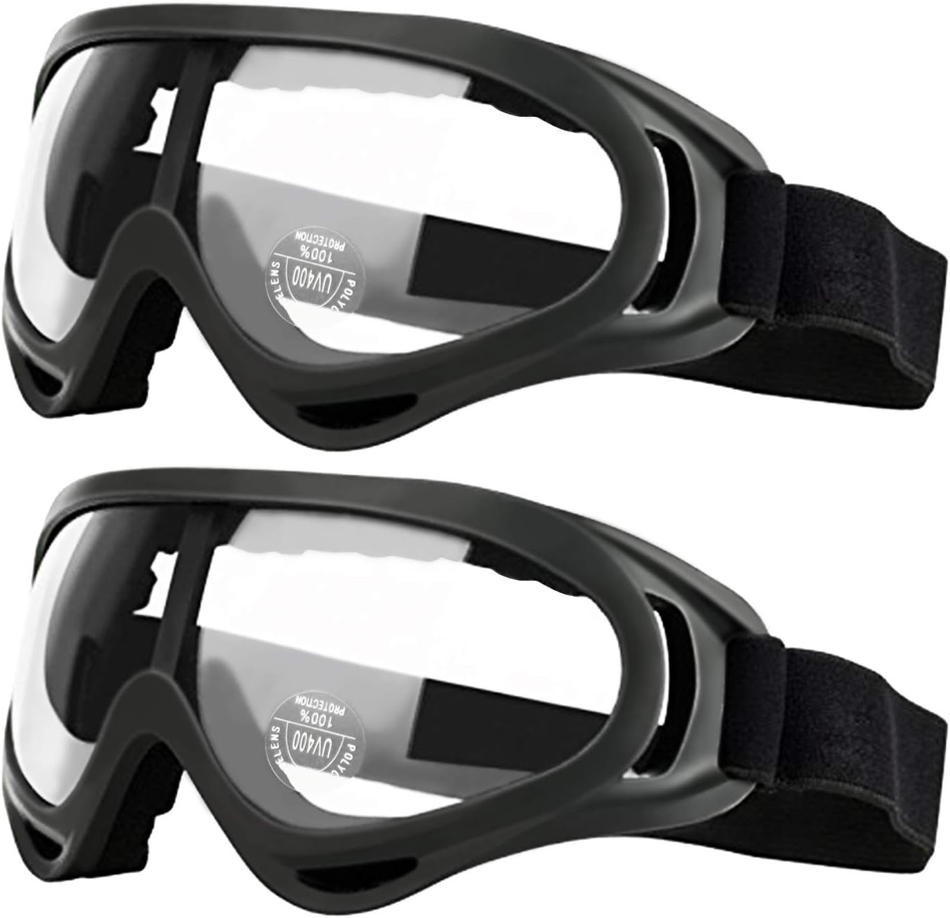 2 Pack Children's Safety Glwith Wind Resistance and UV400 Protection Perfect for Foam Blasters Gun