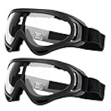 2 Pack Children's Safety Glasses with Wind Resistance and UV400 Protection Perfect for Foam Blasters Gun