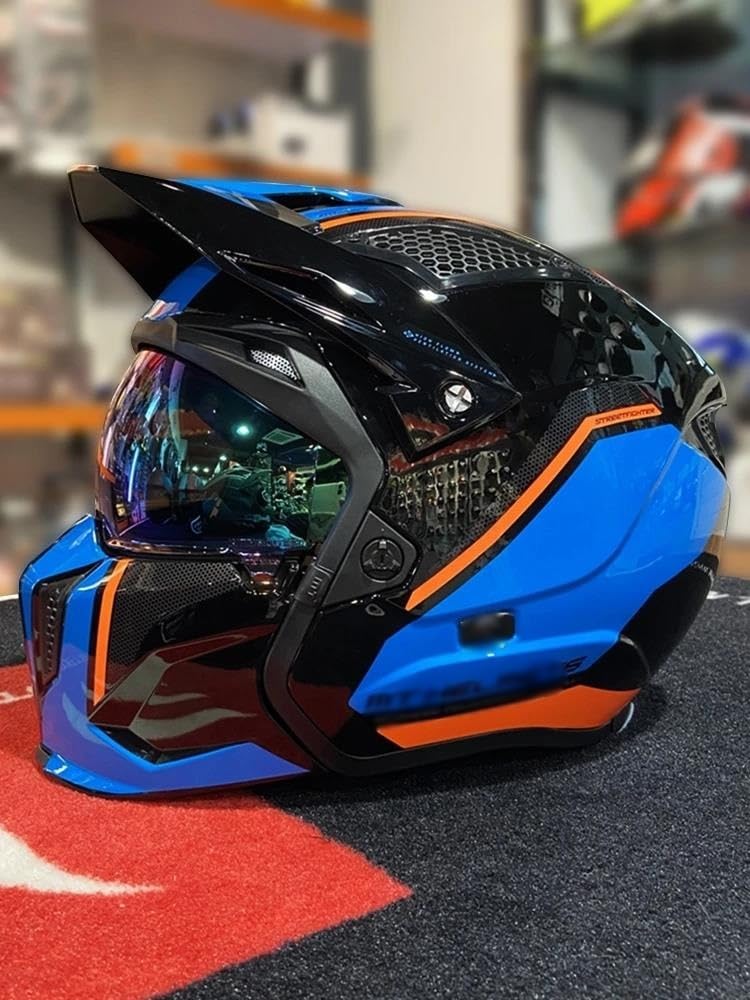Protector de Lente Repuesto para Gafas Sol internas, 5 Colores Disponibles, Casco MT Compatible con St&re&et&fi&GH&te&r