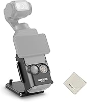 Vista 11 de NEEWER Funda protectora Pocket 3 con mosquetón, resistente a prueba de golpes, funda rígida de viaje, compatible con DJI Osmo Pocket 3 Gimbal Screen