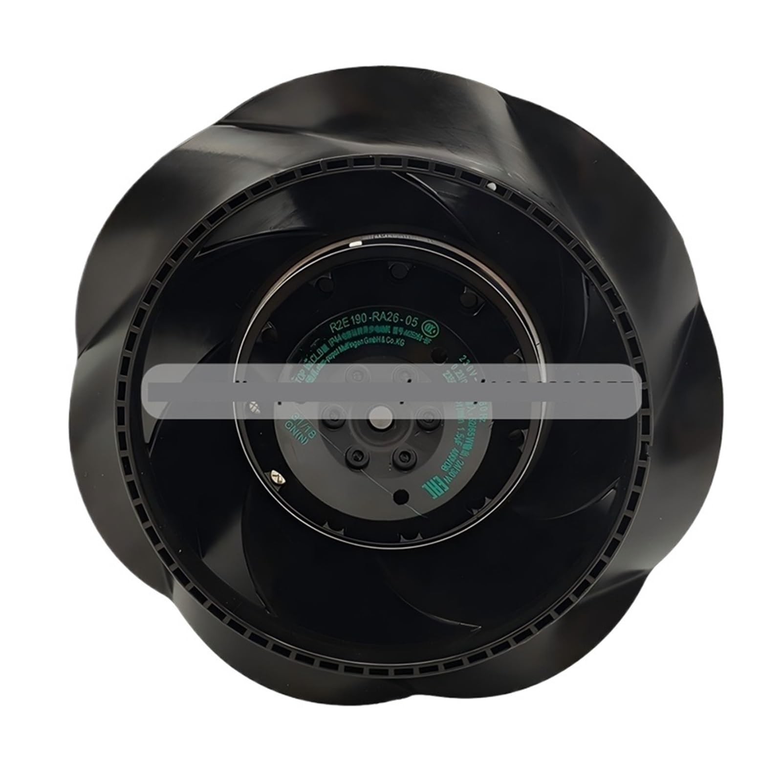 Ventilateur de refroidissement R2E190-AO26-34 contre la surchauffe de machine