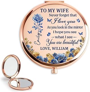 Wrappiness to My Wife Espejo compacto persona...