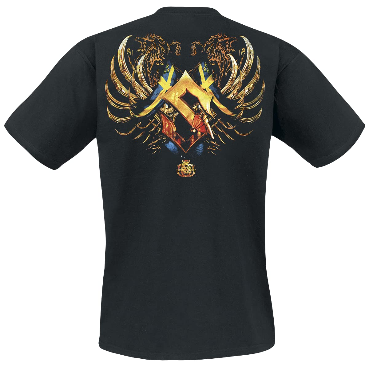 Sabaton Carolus rex Männer T-Shirt schwarz M 100% Baumwolle Band-Merch, Bands