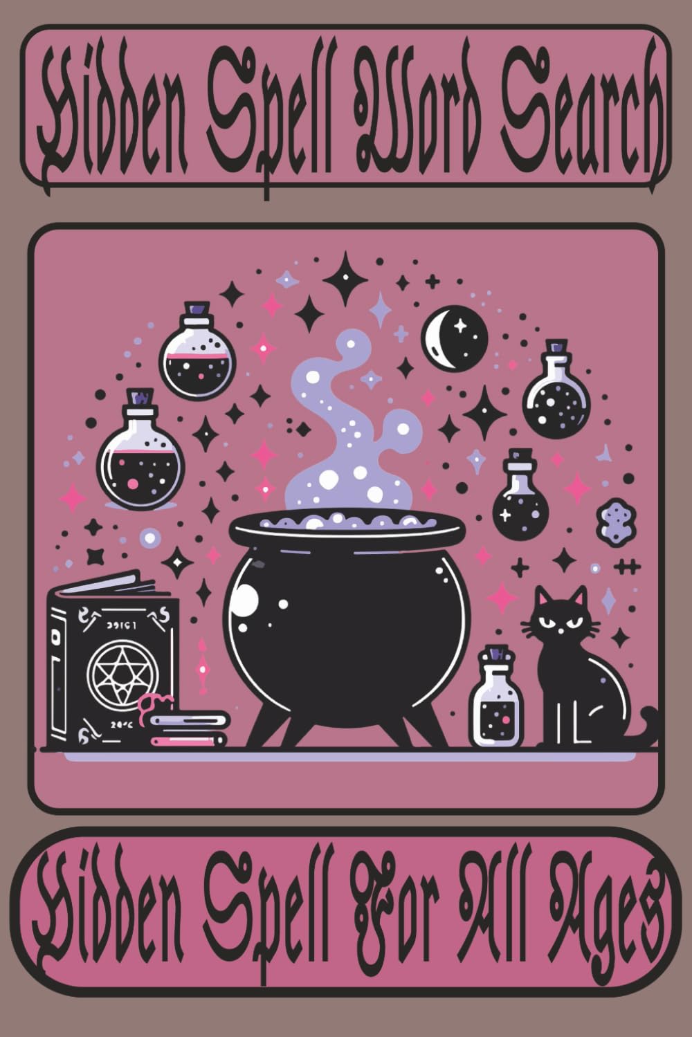Hidden Spell Word Search: The Hidden Spell Book