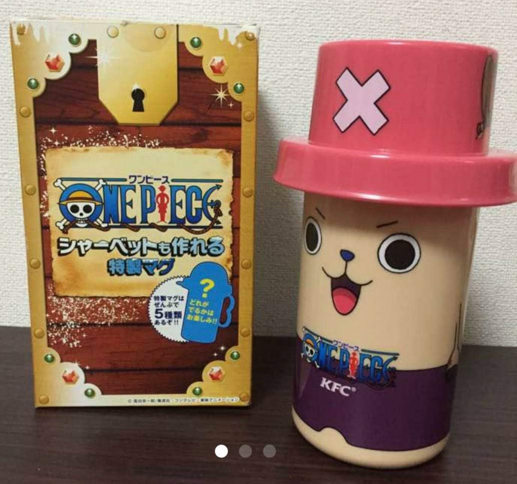 Amazon ワンピース シャーベットも作れる特製マグ チョッパー ケンタッキー One Piece おもちゃ おもちゃ