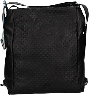 G001370T2 Clarissa Bolle Nero Borsa con tracolla trasformbile per Donna in pelle Medium (Taglia LARGE)