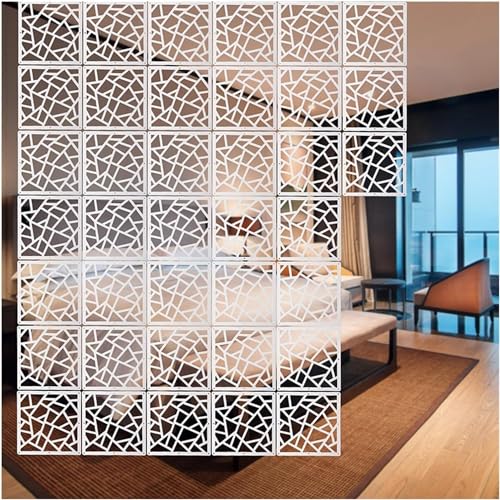 Privacy Screen Divider – ELzEy White PVC