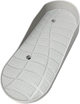 Fitness Machine Footboard - Safe Textured Surface Design - Perfect for Elliptical Trainers and Stair Masters - Non-Slip Stair Climbers Foot Plate