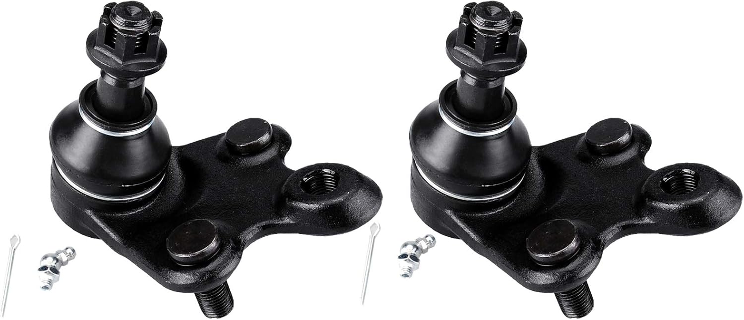 OCPTY - New 2-Piece fit for Pontiac Vibe for Toyota Matrix-2 Front Suspension Lower Ball Joints