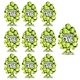 Mighty Oak Air Freshener Fragrance: Sweet Apple A sweet green apple scent with fresh top notes of mint combined with soft peach and musk. Pack Of 10 For Car Home Office.......Hang any where!