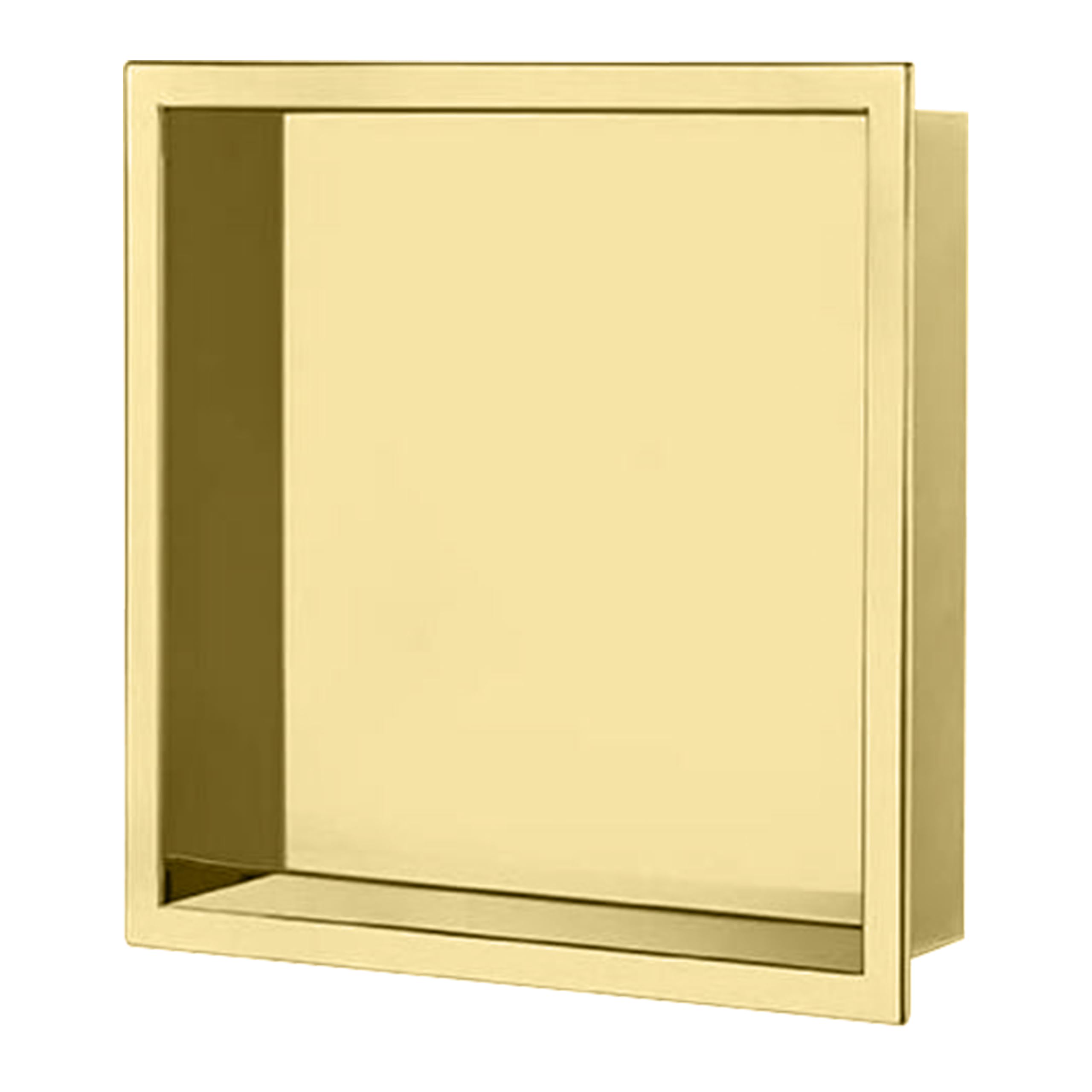 Nassboards 304 Stainless Steel Shower Niche - Wet Room Shelf Recess, Waterproof Storage - Easy Installation for Home Improvement, Bathroom Renovation - Durable, Lightweight, Pre-Built