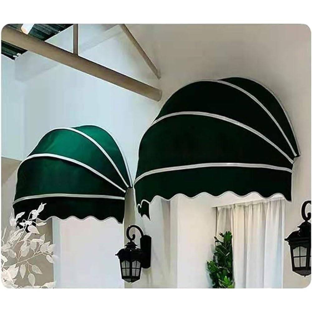 Toldo retráctil para ventana contra el calor en balcón y terraza