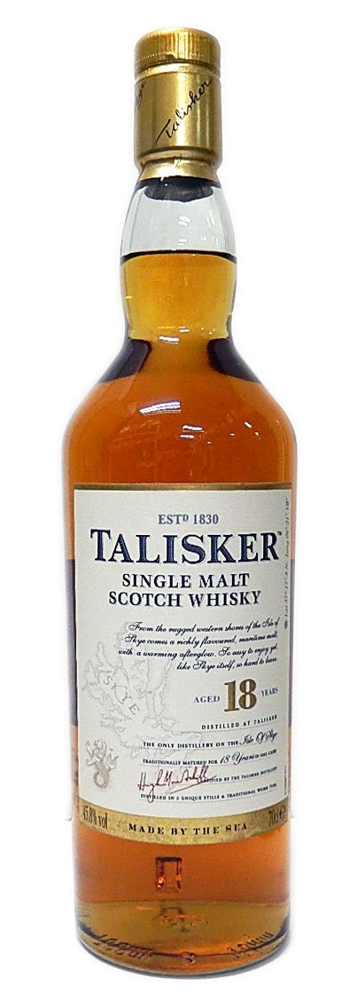 Amazon.co.jp: タリスカー 18年 700ml 45.8度 並行輸入品 : 食品