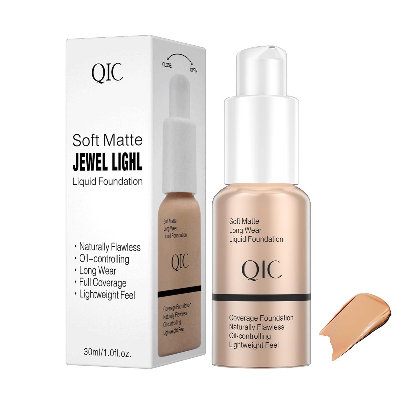 BB Cream - Moisturise & Even Skin Tone, Light for Men and Women - Makeup BB Concealer Primer 30ml