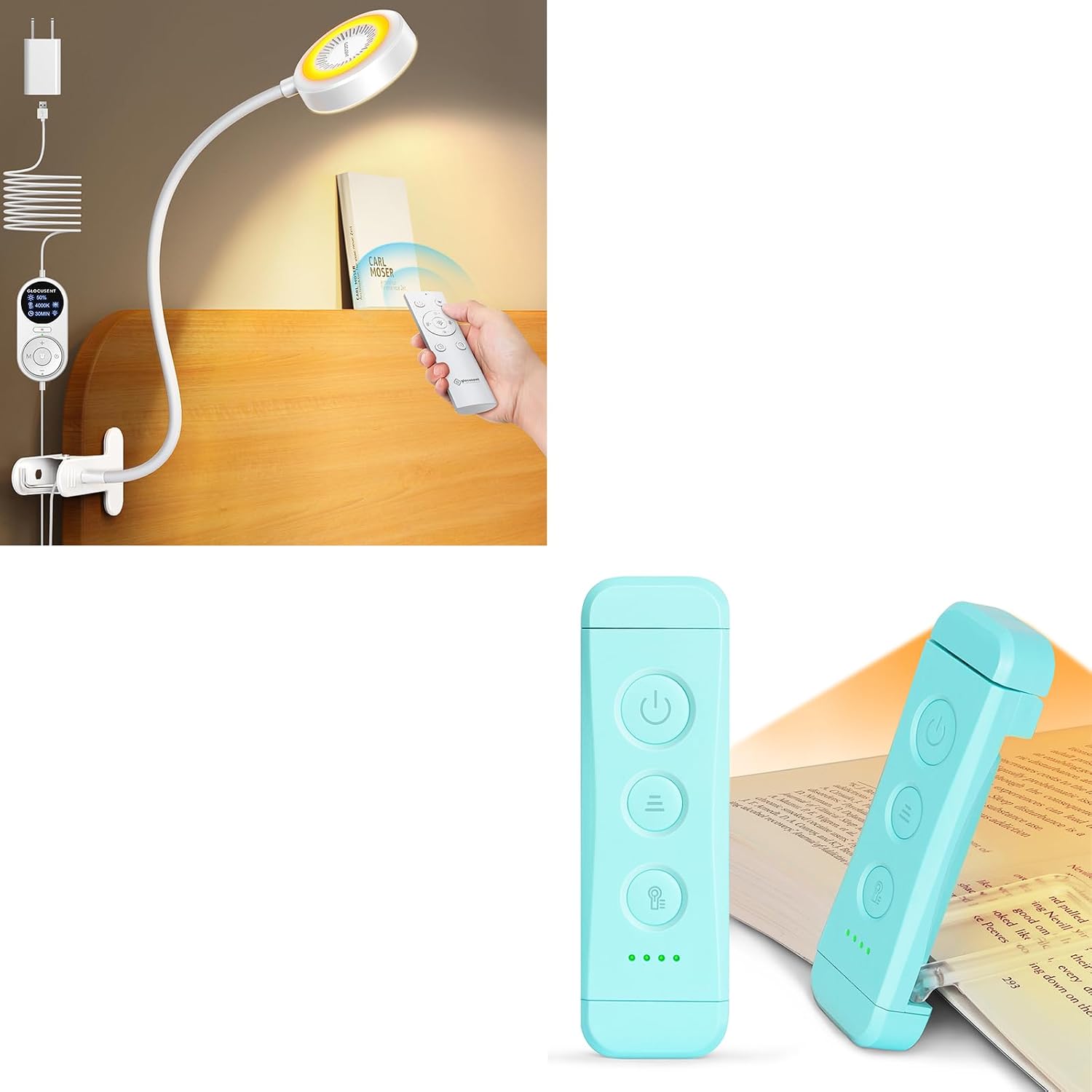 Glocusent Clip on Light